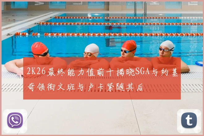 2K26最终能力值前十揭晓SGA与约基奇领衔文班与卢卡紧随其后