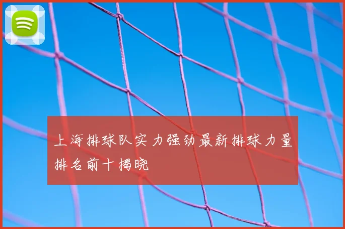 上海排球队实力强劲最新排球力量排名前十揭晓