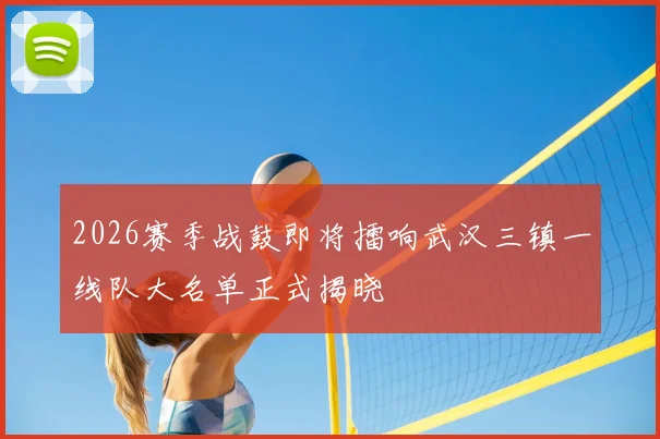 2026赛季战鼓即将擂响武汉三镇一线队大名单正式揭晓